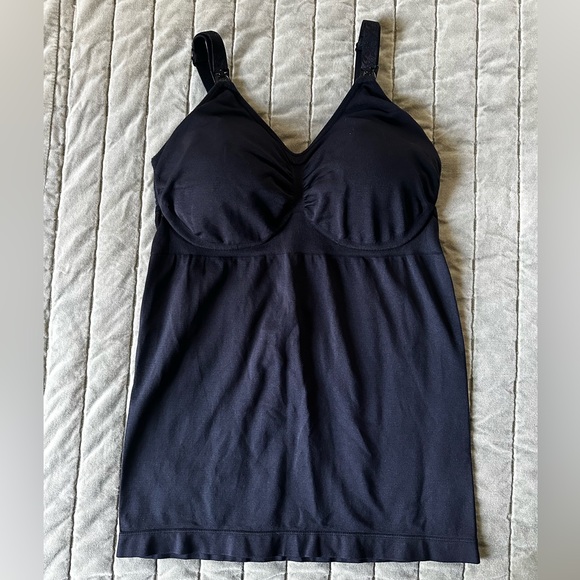 Kindred Bravely Simply Sublime® Maternity & Nursing Tank Black - Picture 2 of 6